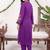 Women Ethnic Motifs Pleated Thread Work Kurta with Trousers