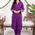 Women Ethnic Motifs Pleated Thread Work Kurta with Trousers