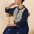Women Ethnic Motifs Embroidered Regular Thread Work Kurta with Trousers