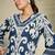Women Ethnic Motifs Printed Regular Thread Work Pure Cotton Kurta with Trousers