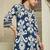 Women Ethnic Motifs Printed Regular Thread Work Pure Cotton Kurta with Trousers