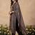 Women Ethnic Motifs Printed Regular Thread Work Pure Cotton Kurta with Trousers & With Dupatta