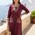 Women Ethnic Motifs Embroidered Regular Thread Work Pure Cotton Kurta with Trousers
