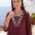 Women Ethnic Motifs Embroidered Regular Thread Work Pure Cotton Kurta with Trousers