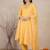 Women Bandhani Printed Regular Sequinned Kurta with Trousers & With Dupatta