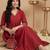 Women Ethnic Motifs Embroidered Regular Liva Kurta with Trousers