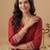 Women Ethnic Motifs Embroidered Regular Liva Kurta with Trousers