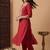 Women Ethnic Motifs Embroidered Regular Sequinned Liva Kurta with Trousers