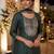 Women Embroidered Regular Chanderi Silk Kurta with Trousers & With Dupatta