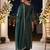Women Embroidered Regular Chanderi Silk Kurta with Trousers & With Dupatta