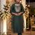 Women Embroidered Regular Chanderi Silk Kurta with Trousers & With Dupatta