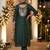 Women Embroidered Regular Chanderi Silk Kurta with Trousers & With Dupatta