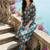 Women Floral Printed Pleated Beads and Stones Pure Cotton Kurta with Trousers