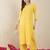 Women Leheriya Printed Regular Thread Work Pure Cotton Kurta with Trousers