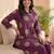 Women Ethnic Motifs Printed Regular Pure Cotton Kurta with Trousers