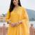 Women Ethnic Motifs Printed Regular Thread Work Kurta with Trousers & With Dupatta