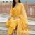 Women Ethnic Motifs Printed Regular Thread Work Kurta with Trousers & With Dupatta