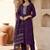 Women Ethnic Motifs Embroidered Regular Kurta with Trousers & With Dupatta
