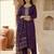 Women Ethnic Motifs Embroidered Regular Kurta with Trousers & With Dupatta