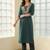 Women Ethnic Motifs Embroidered Regular Thread Work Kurta with Trousers