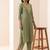 Women Ethnic Motifs Embroidered Regular Thread Work Kurta with Trousers