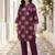Women Ethnic Motifs Printed Regular Pure Cotton Kurta with Trousers