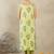 Women Floral Printed Regular Pure Cotton Kurta with Trousers & With Dupatta