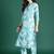 Women Floral Printed Regular Pure Cotton Kurta with Trousers