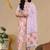 Women Printed Regular Pure Cotton Kurta with Trousers & With Dupatta