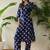 Women Printed Regular Thread Work Pure Cotton Kurta with Palazzos
