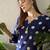 Women Printed Regular Thread Work Pure Cotton Kurta with Palazzos
