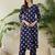 Women Printed Regular Thread Work Pure Cotton Kurta with Palazzos