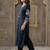 Ethnic Motifs Embroidered V-Neck Thread Work Kurta With Trousers