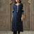 Ethnic Motifs Embroidered V-Neck Thread Work Kurta With Trousers