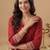 Women Ethnic Motifs Embroidered Regular Liva Kurta with Trousers