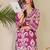 Women Ethnic Motifs Printed Regular Thread Work Pure Cotton Kurta with Trousers
