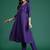 Ethnic Motifs Embroidered Regular Kurta with Trousers & Dupatta