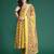 Floral Printed Empire Gotta Patti Pure Cotton Kurta With Trousers & Dupatta