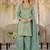 Women Ethnic Motifs Embroidered Regular Thread Work Kurta with Palazzos & With Dupatta