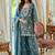 Women Ethnic Motifs Embroidered Regular Thread Work Kurta with Palazzos & With Dupatta