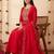 Women Ethnic Motifs Embroidered Empire Thread Work Kurta with Trousers & With Dupatta