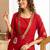Women Ethnic Motifs Printed Regular Thread Work Kurta with Palazzos