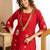 Women Ethnic Motifs Printed Regular Thread Work Kurta with Palazzos