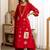 Women Ethnic Motifs Printed Regular Thread Work Kurta with Palazzos