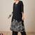 Women Floral Printed Regular Thread Work Kurta with Trousers