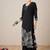 Women Floral Printed Regular Thread Work Kurta with Trousers
