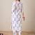 Women Floral Printed Regular Pure Cotton Kurta with Trousers