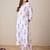 Women Floral Printed Regular Pure Cotton Kurta with Trousers