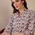 Women Floral Printed Regular Pure Cotton Kurta with Trousers