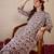 Women Floral Printed Regular Pure Cotton Kurta with Trousers